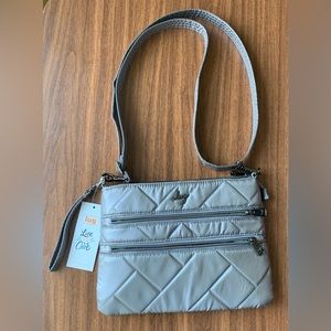 Lug crossbody or shoulder purse